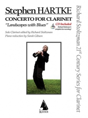 クラリネット協奏曲「ブルースのある風景」（スティーヴン・ハートキ）（クラリネット+ピアノ）【Concerto for Clarinet and Orchestra: Landscape with Blues】