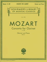 クラリネット協奏曲・変ロ長調・K. 622（モーツァルト）（クラリネット+ピアノ）【Clarinet Concerto in Bb Major K. 622】