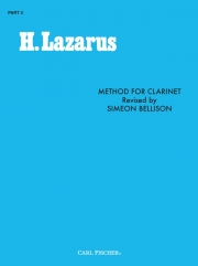 クラリネット教本・第3巻（ラザロー）【Method for Clarinet　PART3】