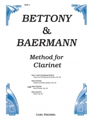 クラリネット教本・Op.64・第4巻（ハリー・ベトネー＆カール・ベールマン）【Method for Clarinet Opus 64 Part4】