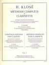 クラリネット教本・第2巻（イアサント・クローゼ）【Methode De Clarinette Vol.2】
