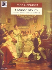 クラリネット曲集・最も美しいシューベルトの歌曲（フランツ・シューベルト）（クラリネット+ピアノ）【Clarinet Album　Die Schönsten Schubert-Lieder】