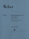 クラリネット協奏曲・第1番・ヘ短調・Op.73（カール・マリア・フォン・ウェーバー）（クラリネット+ピアノ）【Clarinet Concerto No. 1 in F minor  Op. 73】