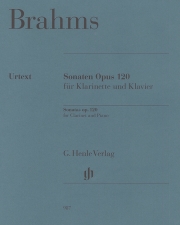 クラリネット・ソナタ・Op.120（ヨハネス・ブラームス）（クラリネット+ピアノ）【Clarinet Sonatas Op. 120】
