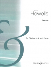 クラリネット・ソナタ（ハーバート・ハウエルズ）（クラリネット+ピアノ）【Clarinet Sonata】