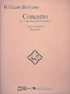 クラリネットとオーケストラのための協奏曲（ウィリアム・ボルコム）（クラリネット+ピアノ）【Concerto for Clarinet & Orchestra】