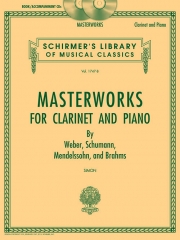 クラリネットとピアノのための傑作選（クラリネット+ピアノ）【Masterworks for Clarinet and Piano】