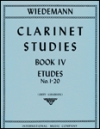 クラリネット練習曲・第4巻・エチュードNo.1-20(ラディック・ヴィーデマン)(クラリネット）【Clarinet Studies  Book IV  Etudes No. 1-20】
