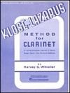 クローゼ＆ラザローのクラリネット教則本（クラリネット）【Kloze-Lazarus Method for Clarinet】