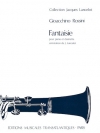幻想曲（ジョアキーノ・ロッシーニ）（クラリネット+ピアノ）【Fantaisie】