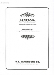 幻想曲（フリードリヒ・べーア）（クラリネット+ピアノ）【Fantasia】