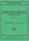 幻想小曲集Op.73 (A管用)（ロベルト・シューマン）（アルトクラリネット+ピアノ）【Fantasy Pieces  Opus 73(Clarinet in A)】