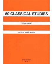 50のクラシック練習曲（ブラム・ウィギンズ）（クラリネット）【50 Classical Studies for Clarinet】
