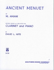 古風なメヌエット（アマニ）（クラリネット+ピアノ）【Ancient Menuet】