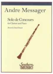 コンクールのための独奏曲（アンドレ・メサジェ）（クラリネット+ピアノ）【Solo De Concours】