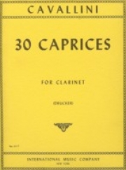 30のカプリス（エルネスト・カヴァリーニ）（クラリネット）【30 Caprices】