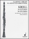 30のタンギング練習曲（カール・クロール）（クラリネット）【30 Studies for Clarinet】