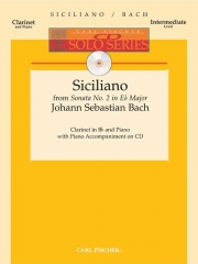 シチリアーノ（バッハ）（クラリネット+ピアノ）【Siciliano】