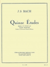 15の練習曲（バッハ）（クラリネット）【15 Etudes】