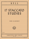 17のスタッカート練習曲（レジナルド・ケル）（クラリネット）【17 Staccato Studies】