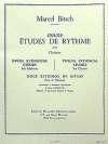 12のリズム練習曲（マルセル・ビッチュ）（クラリネット）【12 Etudes De Rythme】
