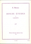 12の練習曲（ウジェーヌ・ボザ）（クラリネット）【12 Etudes】