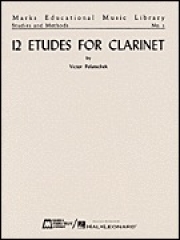12の練習曲（ビクター・ポラチェック）（クラリネット）【12 Etudes for Clarinet】