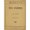 10の練習曲  (アレクサンダー・マレーヴィチ)（クラリネット）【Ten Studies】