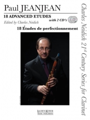 18の上級練習曲（ポール・ジャンジャン）（クラリネット）【18 Advanced Etudes】