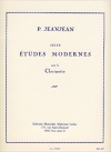 16の現代的練習曲（ポール・ジャンジャン）（クラリネット）【16 Etudes Modernes】