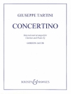 小協奏曲（ジュゼッペ・タルティーニ）（クラリネット+ピアノ）【Concertino in F】