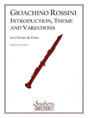序奏、主題と変奏曲（ロッシーニ）（クラリネット+ピアノ）【Introduction Theme and Variations】