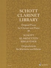 ショット・クラリネット・ライブラリ（クラリネット+ピアノ）【Schott Clarinet Library】