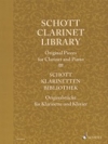 ショット・クラリネット・ライブラリ（クラリネット+ピアノ）【Schott Clarinet Library】