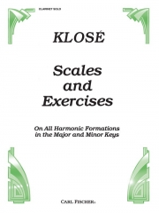 スケールとエクササイズ（イアサント・クローゼ）（クラリネット）【Scales and Exercises】