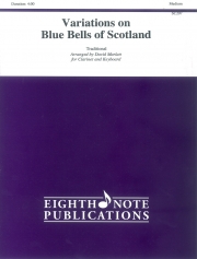 スコットランドの釣鐘草による変奏曲（クラリネット+ピアノ）【Variations on Blue Bells of Scotland】