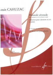 セヴェンヌ地方のパストラール（ルイ・カユザック）（クラリネット+ピアノ）【Pastorale Cevenole】