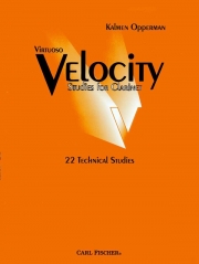 速度練習(超上級)（カルメン・オッパーマン）（クラリネット）【Virtuoso Velocity Studies for Clarinet】