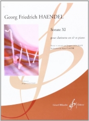 ソナタ・XI（ヘンデル）（クラリネット+ピアノ）【Sonate XI】