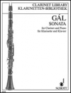 ソナタ・Op.84（ハンス・ガル）（クラリネット+ピアノ）【Sonata Op. 84】