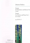 ソナタ・第1番・へ短調・ Op.120（ヨハネス・ブラームス）（クラリネット+ピアノ）【Sonata No.1 In F Minor】