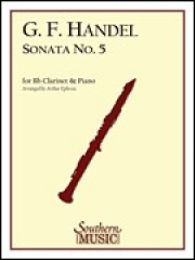 ソナタ・第5番（ヘンデル）（クラリネット）【Sonata No. 5】