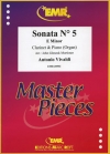 ソナタ・第5番・ホ短調（アントニオ・ヴィヴァルディ）（クラリネット+ピアノ）【Sonata No.5 in E minor】