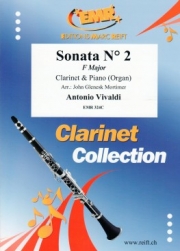 ソナタ・第2番・ヘ長調（アントニオ・ヴィヴァルディ）（クラリネット+ピアノ）【Sonata No.2 in F Major】