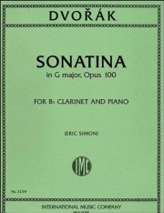 ソナチネ・ト長調・Op.100（アントニオ・ドヴォルザーク）（クラリネット+ピアノ）【Sonatina in G major  Opus 100】