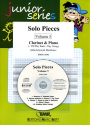 ソロ曲集・第5巻（クラリネット+ピアノ）【Solo Pieces Vol. 5】