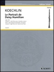 デイジー・ハミルトンの肖像・Op.140・第5巻（シャルル・ケクラン）（クラリネット+ピアノ）【Le Portrait de Daisy Hamilton Op. 140　Volume 5】