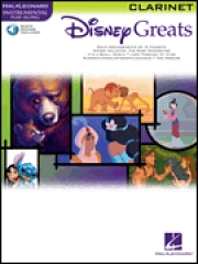 ディズニー・グレイツ曲集（クラリネット）【Disney Greats】