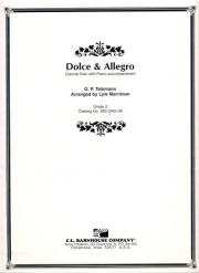 ドルチェとアレグロ（ゲオルク・フィリップ・テレマン）（クラリネット+ピアノ）【Dolce & Allegro】