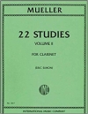 22のやさしい練習曲・第2巻（イワン・ミュラー【22 Easy Studies: Volume II】
